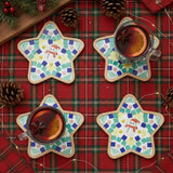 DIY-Mosaik-Bastelset Schneemann Mosaik-Untersetzer Stern-Untersetzer