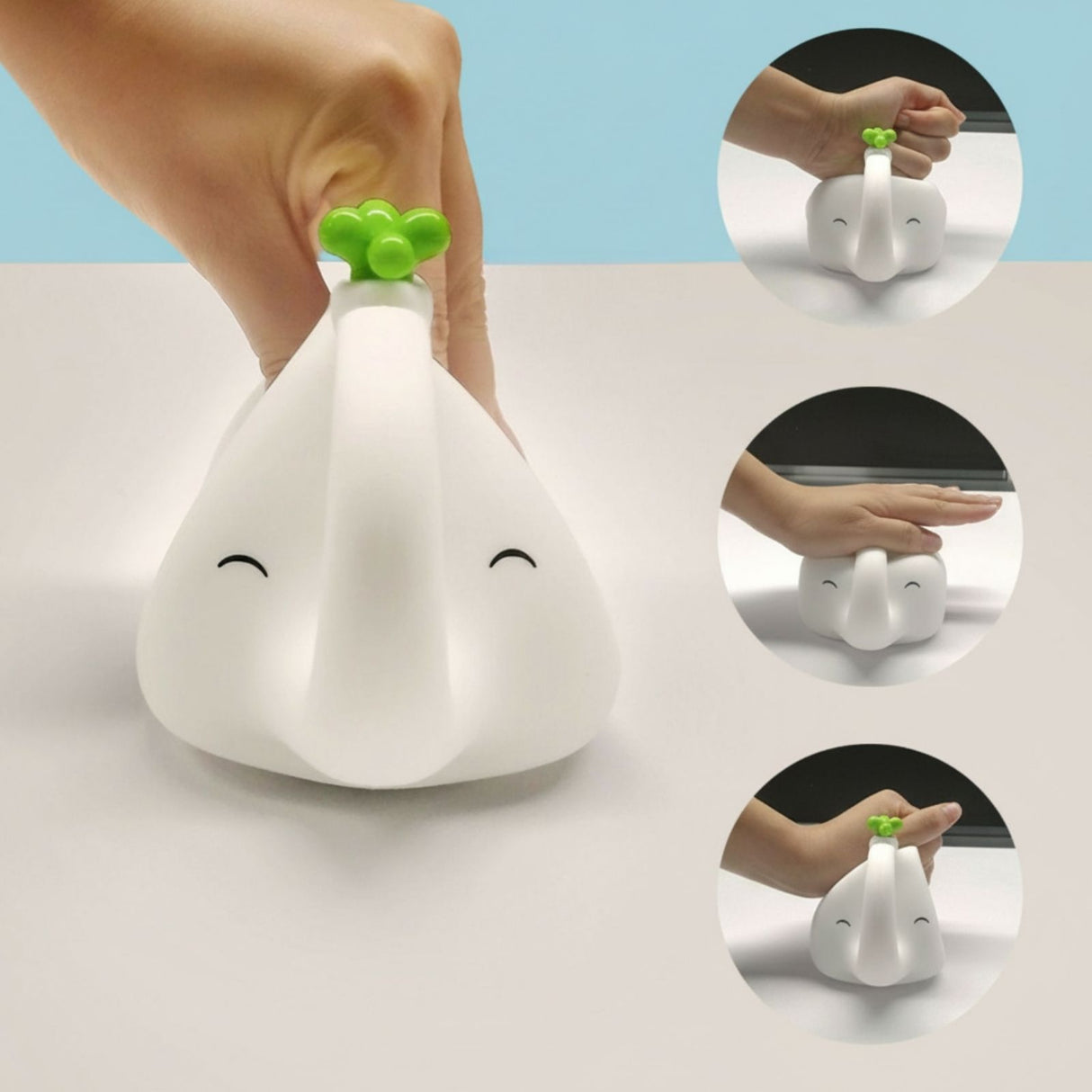 LED-Elefanten-Nachtlicht Tischleuchte Tierlicht Kinder-Nachttischlampe