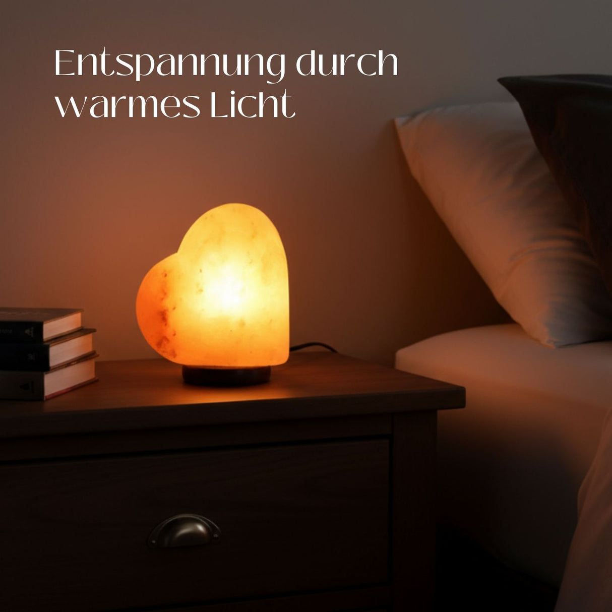 Himalaya-Salzlampe Kristallsalzleuchte Salzkristalllampe Dekotischlampe