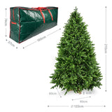 Weihnachtsbaum 210cm mit Tasche Christbaum Tannenbaum Tanne Xmas-Baum