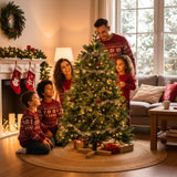 Weihnachtsbaum 150cm mit LED Kunsttanne Christbaum Tannenbaum Tanne