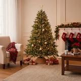 Weihnachtsbaum 180cm mit LED Kunsttanne Christbaum Tannenbaum Tanne