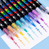 120-tlg. Set Acrylmarker Pinselstifte Arcrylstifte Acryl Brush Marker
