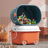 2er-Set Spielzeugkiste Spielzeug-Aufbewahrungsbox Organizer Truhe