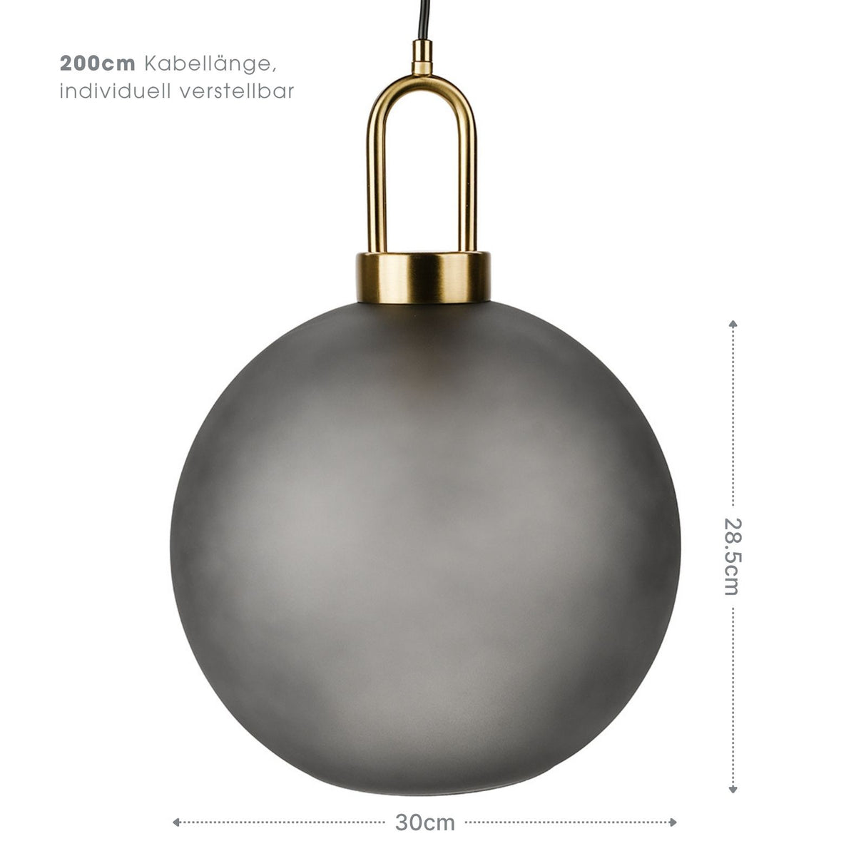 Milchglas-Deckenleuchte Lampe Deckenlampe Hängelampe Pendelleuchte