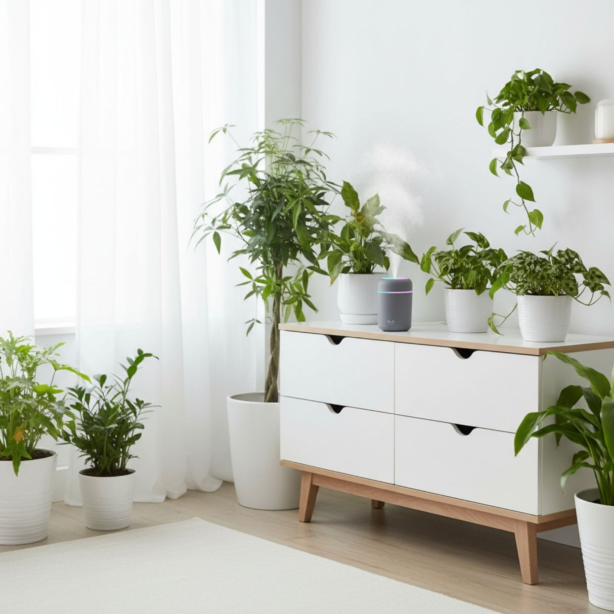 Tragbarer Luftbefeuchter Ultraschall Diffusor Mini-Luftbefeuchter