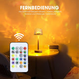 LED-Stimmungslicht Aurora-Lampe Effekt-Tischlampe Dekotischleuchte