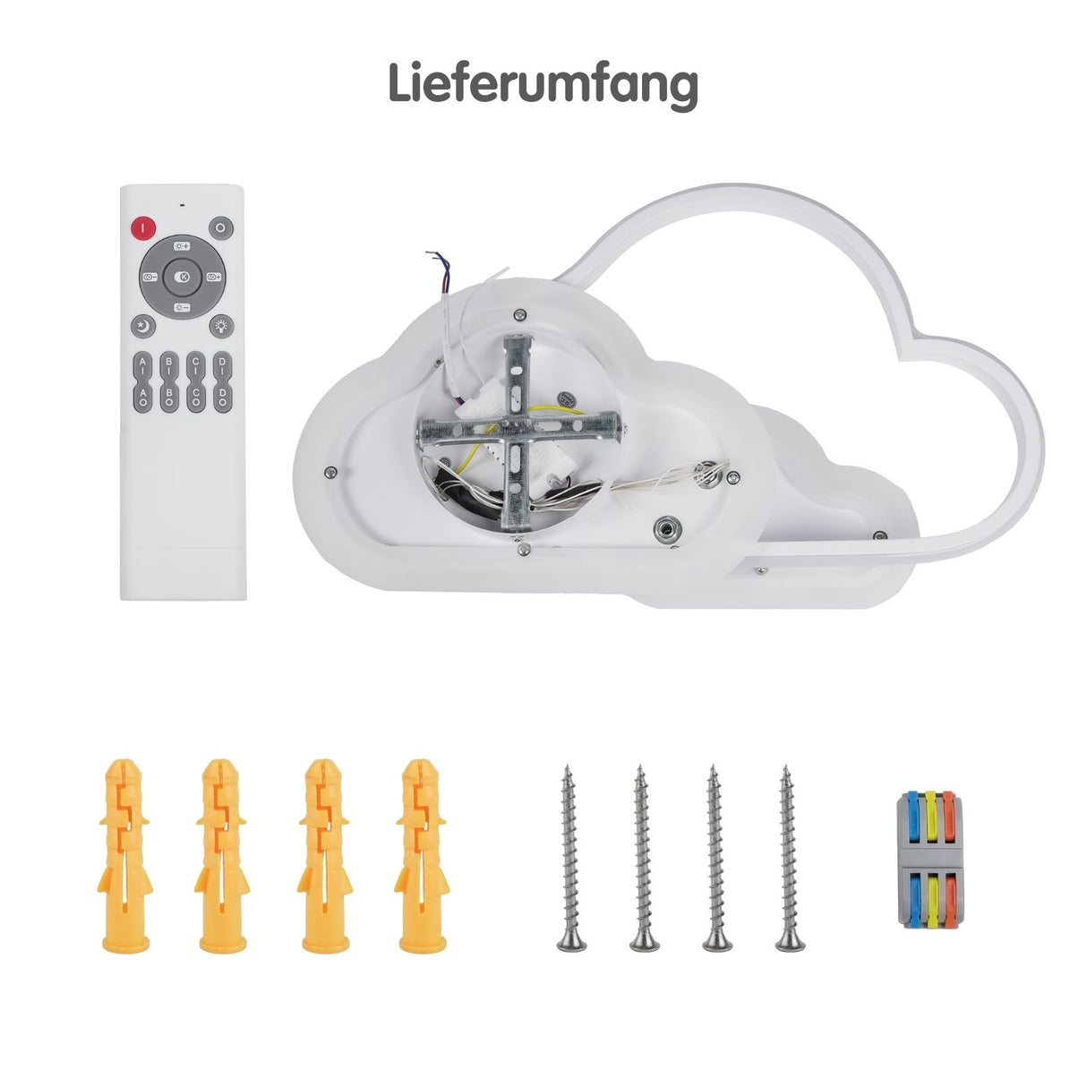 LED Wolken-Deckenleuchte Deckenlampe Lampe Wohnzimmerlampe Leuchte