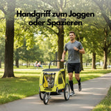 Tieranhänger fürs Velo Hunde-Fahrradanhänger Hundejogger Veloanhänger