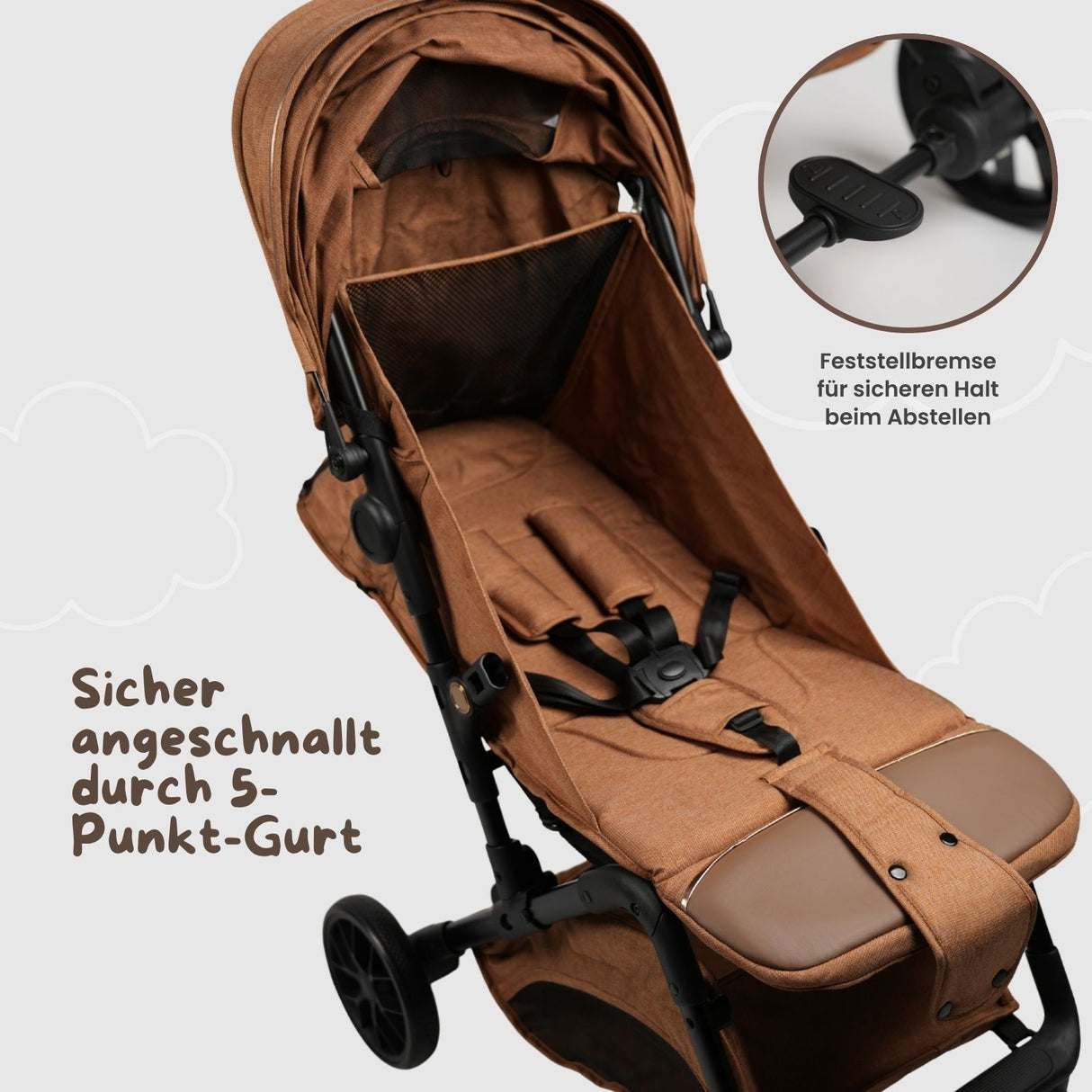 Kinderwagen Reisebuggy Stroller Kinderbuggy Babywagen Klappbuggy