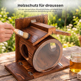 Eichhörnchen-Futterhaus Futterkasten Futterstation Futterstelle