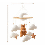 Babymobile Hase Hängemobile Mobile Babyspielzeug Schlafmobile