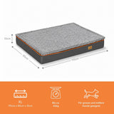 Hundebett Grösse XL Plüschbett Haustierbett Hundematratze Schlafplatz