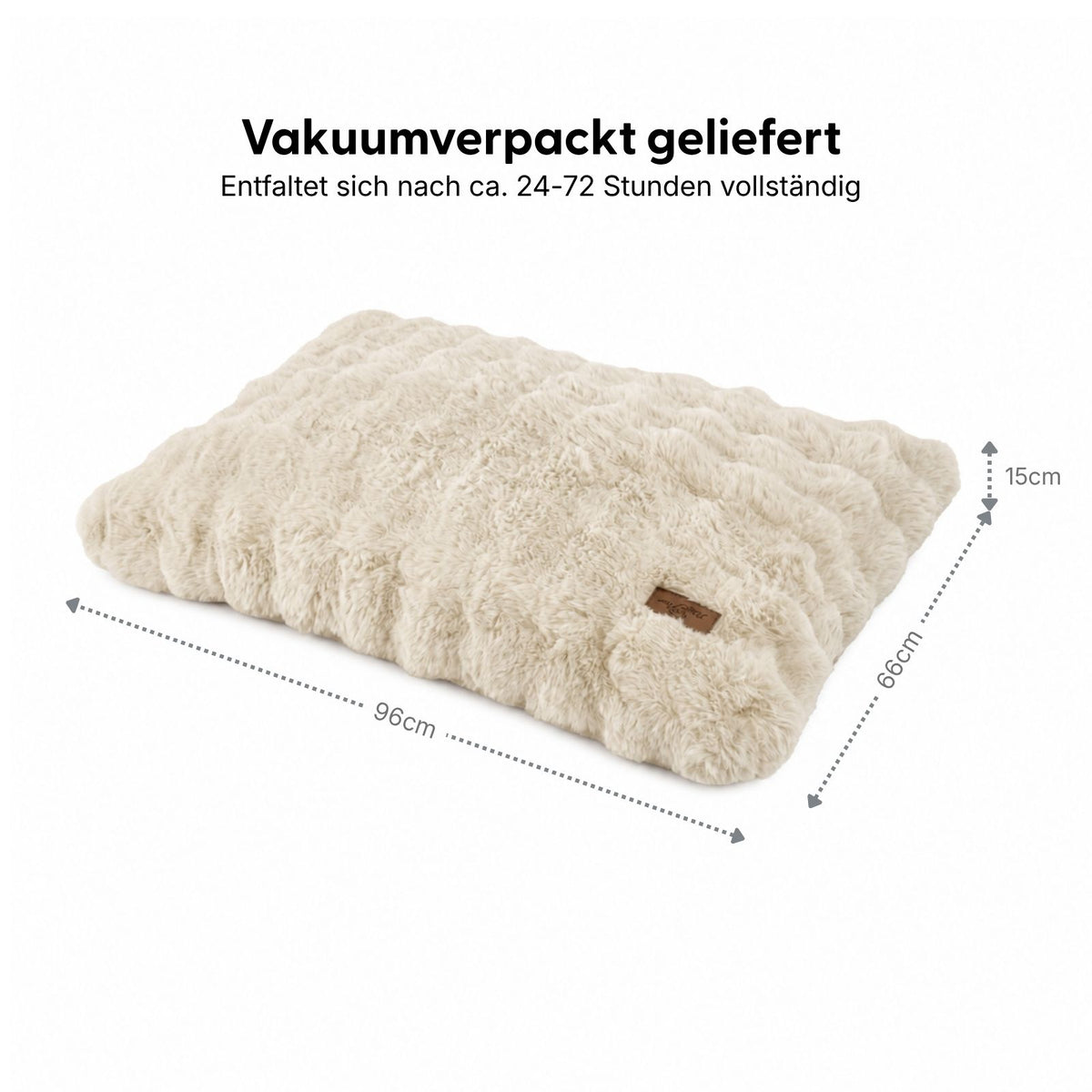 Kuschelbett Grösse XL Schlafplatz Haustierbett Hundebett Hundekissen
