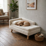 Katzenbett mit Kissen Gr. M Katzensofa Hochbett Hundebett Liegeplatz