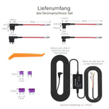 4K Dual-Dashcam mit Hardwire-Kit Auto-Kamera mit Stromanschluss-Set