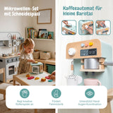 Kinderküche mit XXL Spielset Haushaltsgeräte und Frühstücksset