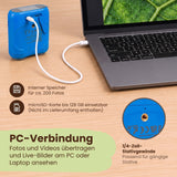 2-in-1 Kindermikroskop und -teleskop Digitalmikroskop Handmikroskop