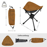 Campinghocker Outdoor-Sitzhocker Klapphocker Angelhocker Falthocker