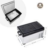 Kompressor-Kühlbox 25L Camping-Kühlschrank Gefrierbox Auto-Kühlbox