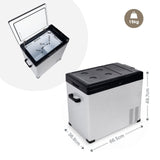 Kompressor-Kühlbox 50L Auto-Kühlbox Gefrierbox Camping-Kühlschrank
