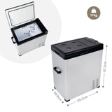 Kompressor-Kühlbox 75L Camping-Kühlschrank Auto-Kühlbox Gefrierbox