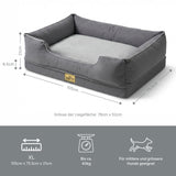 Hundebett Grösse XL Liegeplatz Haustierbett Schlafplatz Kuschelbett