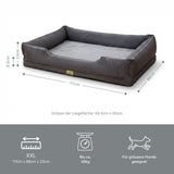 Hundebett Grösse XXL Kuschelbett Liegeplatz Haustierbett Schlafplatz