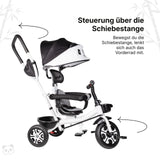 Kinder-Dreirad 4in1 Dreirad Anpassbares Dreirad Kleinkind-Dreirad