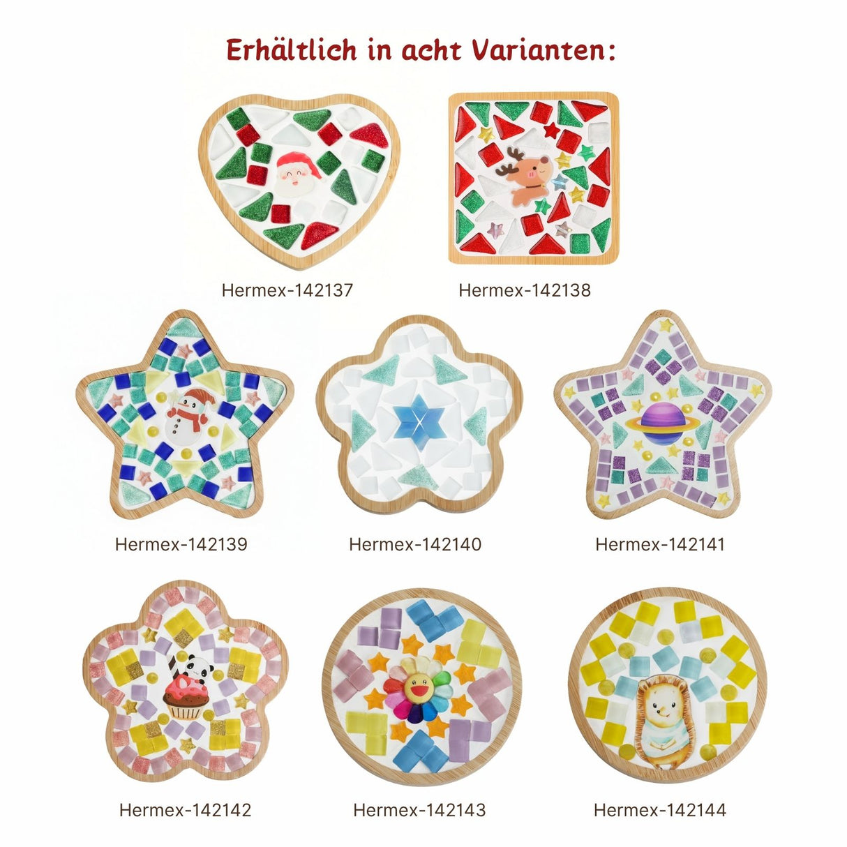 DIY-Mosaik-Bastelset Igel Mosaik-Untersetzer Kreis-Untersetzer