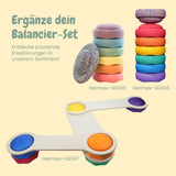 Trittsteine Motorikspielzeug Balanciersteine Flusssteine Balancespiel