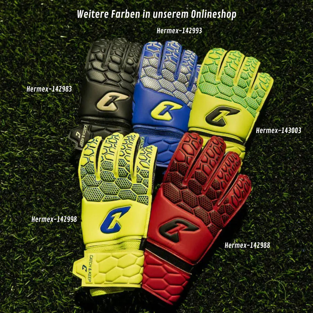 Fussballhandschuhe Fly Kids Red Soul Gr. 3 Torwart Goalie Handschuhe