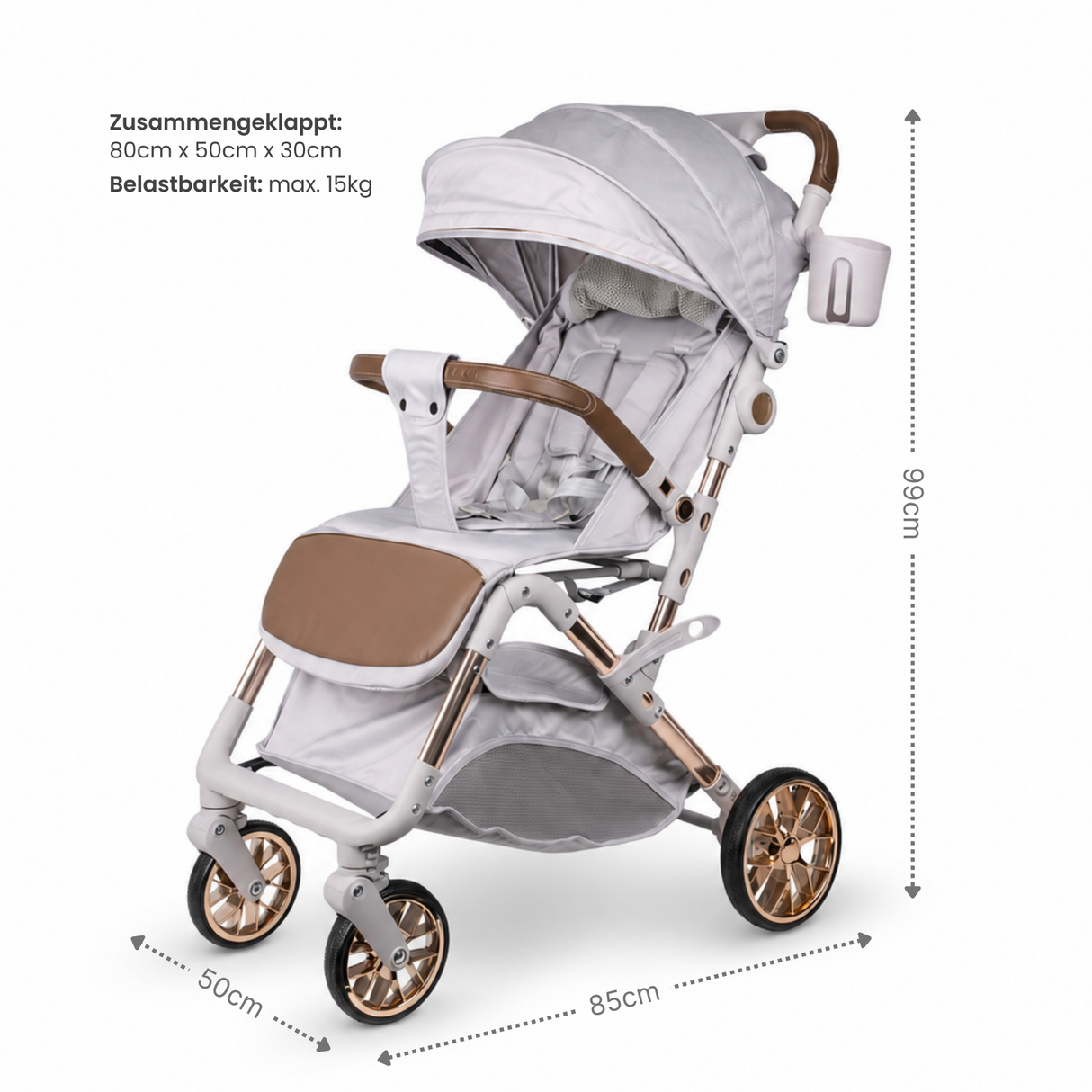 Kinderwagen Reisebuggy Kinderbuggy Babywagen Stroller Klappbuggy