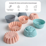 30-tlg. Silikon-Backformen-Set Gugelhupfform Kuchenform Kastenform