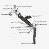 18in1 Multifunktionswerkzeug Multitool mit Hammer Outdoor-Werkzeug