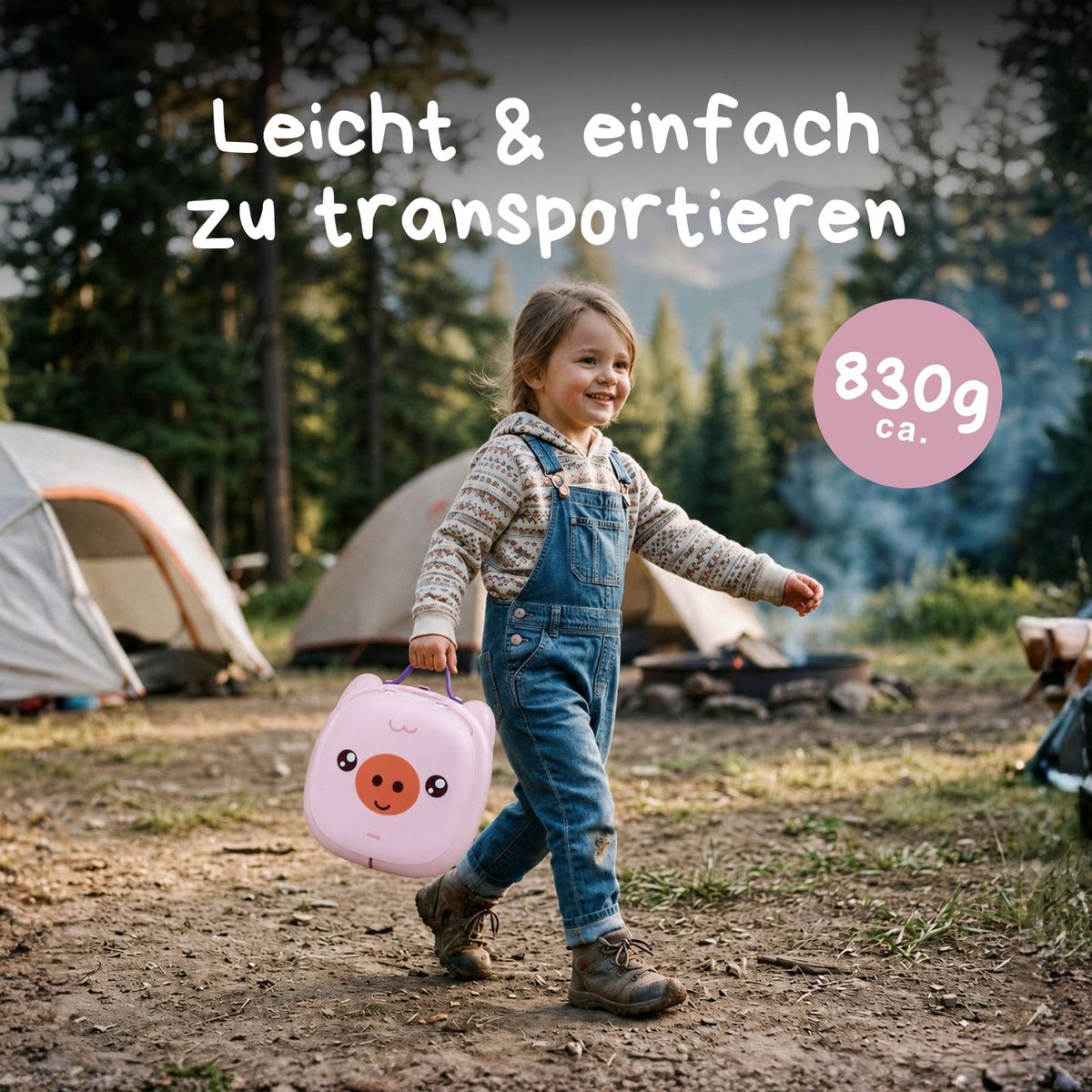 Tragbare Kindertoilette Säuli Toilette Toilettentrainer Reise-Töpfchen