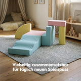 6-tlg. Softbausteinset für Kinder Softplay-Bausteine Eckkletterer