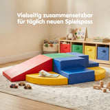 6-tlg. Softbausteinset Eckkletterer für Kinder Softplay-Bausteine