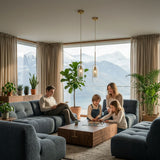 2er-Set Glas-Pendelleuchte Pendellampe Deckenleuchte Lampe Hängelampe