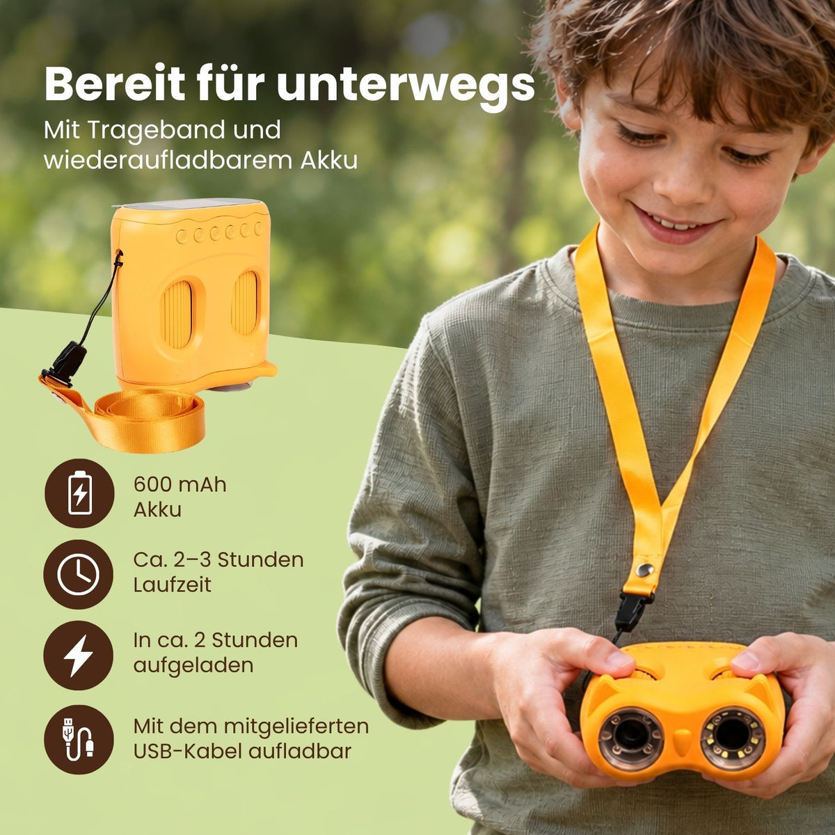 2-in-1 Kindermikroskop und -teleskop Handmikroskop Digitalmikroskop
