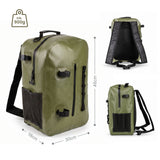 Wasserdichter Angelrucksack Angeltasche Tackle Bag Ködertasche