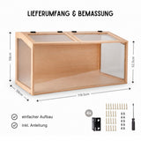 Hamster-Gehege Gr. XXL Kleintierkäfig für Hamster Mäuse Nager Nagarium