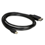 0,5m Adapterkabel mini DisplayPort zu DisplayPort Adapter mDP zu DP