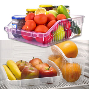 Kühlschrank-Box Kühlschrankorganizer Aufbewahrungsbox Küchenbehälter