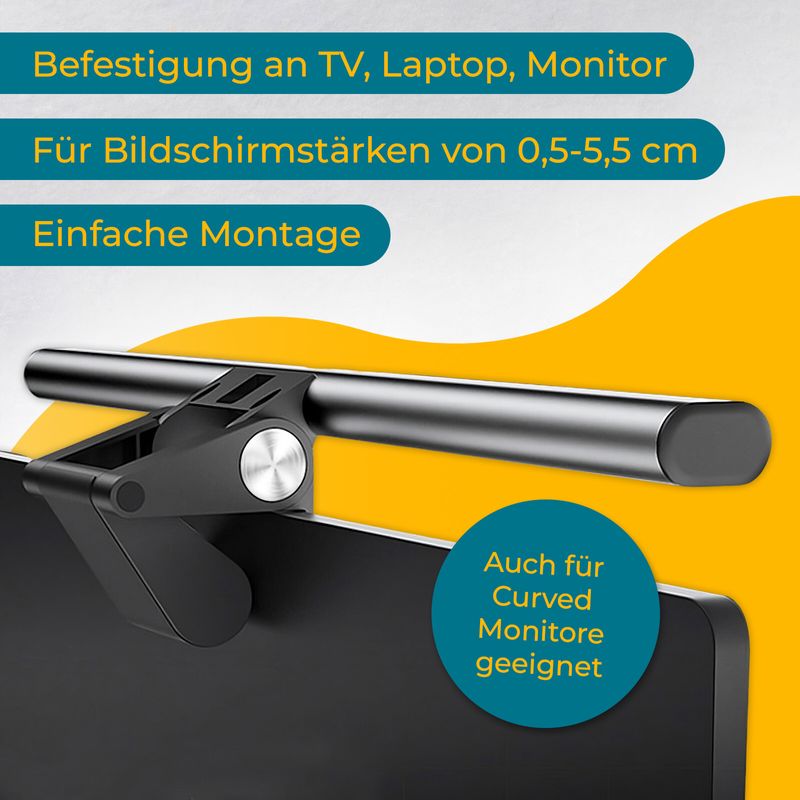Monitorbeleuchtung Screenbar Bildschirmbeleuchtung Monitorlicht LED